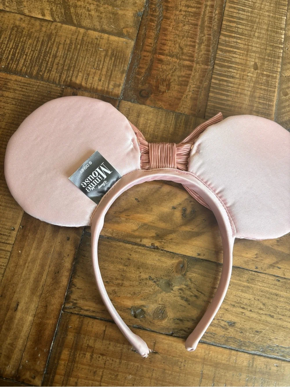 Authentic Disney Parks Ears Pink Sequin Headband